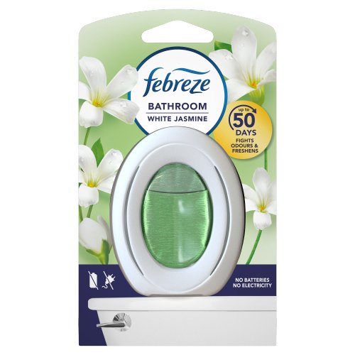 FEBREZE BATHROOM AIR FRESHENER WHITE JASMINE 7.5ML