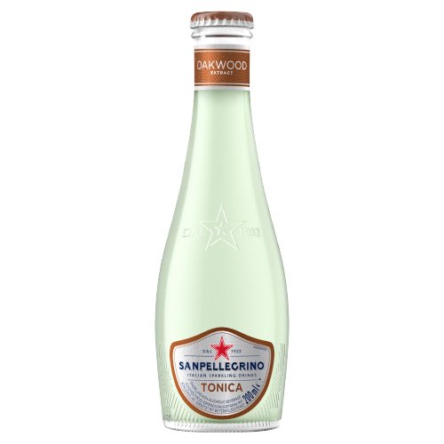 SAN PELLEGRINO TONIC OAKWOOD MIXER GLASS 4PK 200ML