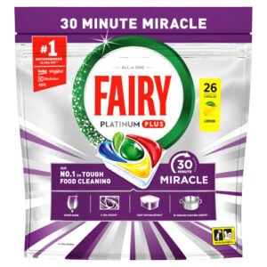 FAIRY MIRACLE DISHWASHING TABLET LEMON 26S