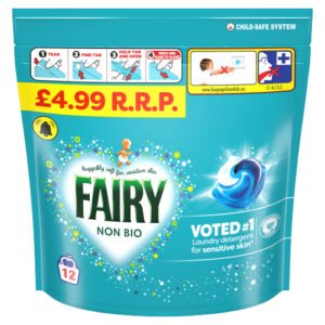 FAIRY NON BIO PMP £4.99 12S