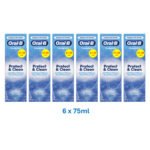 ORAL-B PROTECTION & CLEAN TOOTHPASTE PMP £1.50 75ML