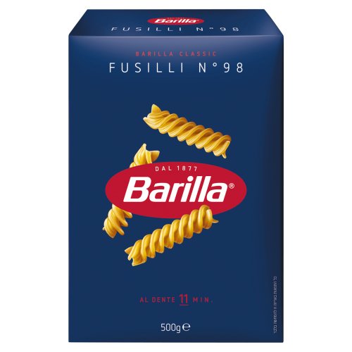 BARILLA PASTA FUSILLI 500G
