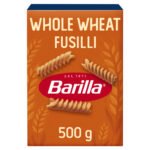 BARILLA PASTA WHOLEWHEAT FUSILLI 500G