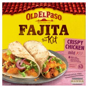 OLD EL PASO CRISPY CHICKEN FAJITA KIT 555G