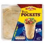 OLD EL.PASO TORTILLA POCKETS 223G