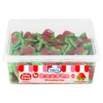 VIDAL SWEET TUBS JELLY FILLED STRAWBERRIES 7.5G