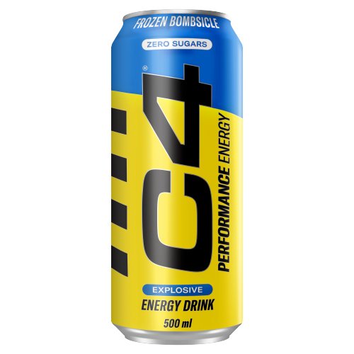 C4 ENERGY FROZEN BOMBSICLE EXPLOSIVE ZERO SUGAR CAN 500ML