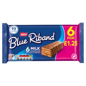 BLUE RIBAND PMP £1.25 6PK 108G