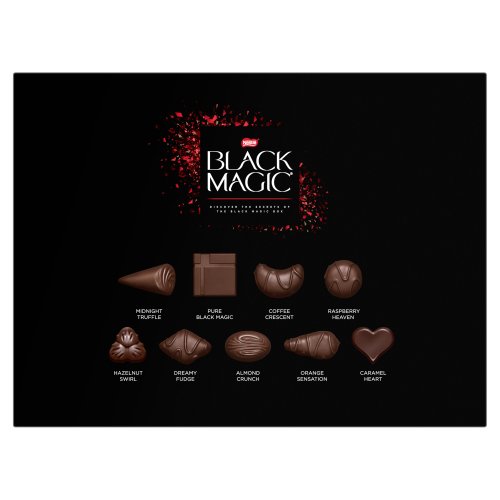 BLACK MAGIC DARK CHOCOLATE BOX 348G