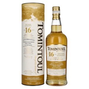 Tomintoul 16 Years Old The Gentle Dram Single Malt Scotch Whisky Limited Edition 2004 46% Vol. 0,7l in gift box