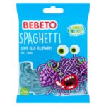 BEBETO SPAGHETTI SOUR BLUE RASPBERRY SOFT CANDY PMP 50P 70G