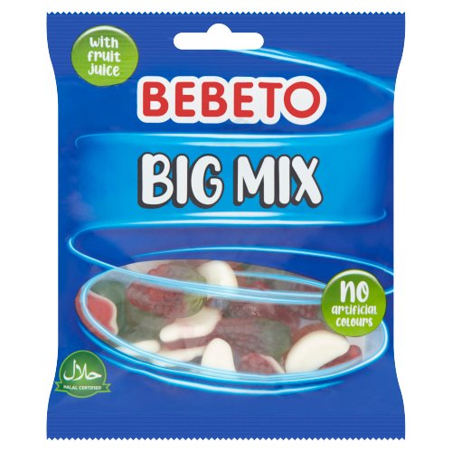 BEBETO BIG MIX PMP £1.00 150G