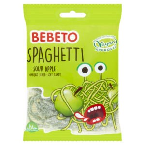 BEBETO SPAGHETTI SOUR APPLE SOFT CANDY 70G
