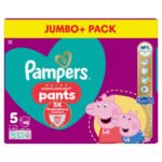 PAMPERS PREMIUM PROTECTION NAPPY PANTS SIZE 5 JUMBO 48PK
