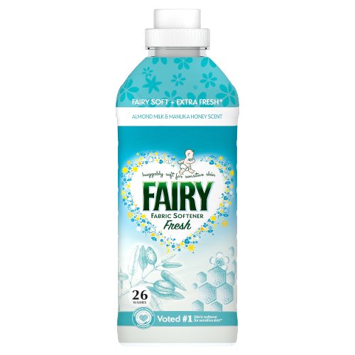 FAIRY FABRIC CONDITIONER FRESH 26 WASH ALMOND MILK & MANUKA HONEY 858 ML