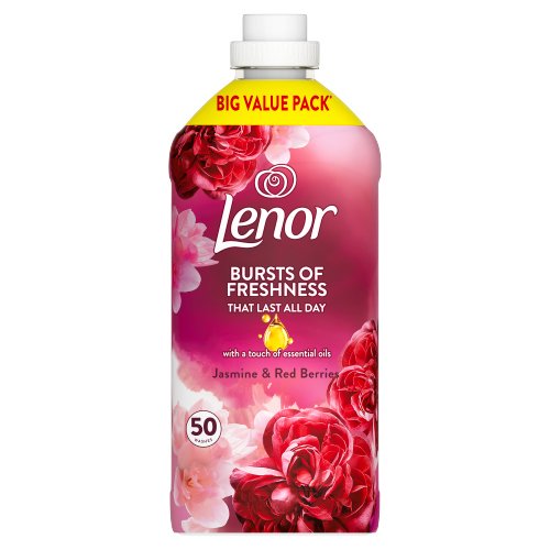 LENOR FABRIC CONDITIONER 50 W RUBY JASMINE & RED BERRIES 1.65L