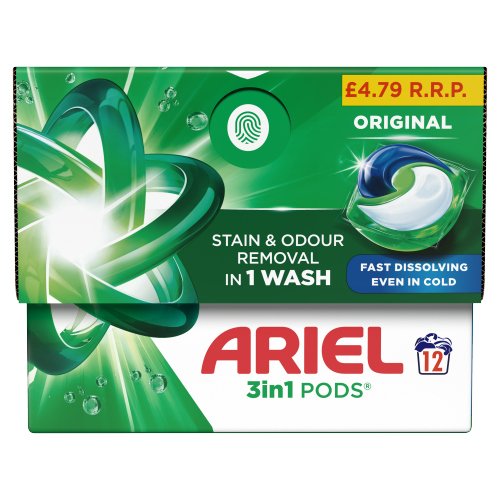 ARIEL ORIGINAL ALL IN 1 PODS PMP £4.79 12S