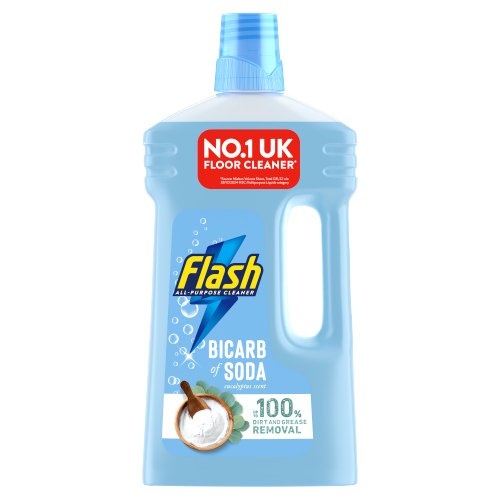 FLASH LIQUID CLEANER BICARBONATE SODA 1L
