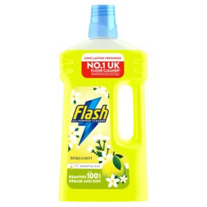 FLASH MULTIPURPOSE FLOOR LIQUID CLEANER BERGAMOT 1L
