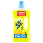 FLASH MULTIPURPOSE FLOOR LIQUID CLEANER CRISP LEMON 1L