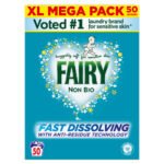 FAIRY NON BIO POWDER FOR SENSITIVE SKIN 50W 3KG