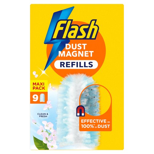 FLASH DUSTER REFILLS CLEAN & FRESH 9S