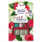 FEBREZE 3VOLUTION AIR FRESHENER PLUG IN REFILL RASPBERRY & ELDERFLOWER 20ML