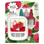 FEBREZE 3VOLUTION AIR FRESHENER PLUG-IN STARTER KIT RASPBERRY & ELDERFLOWER 20ML