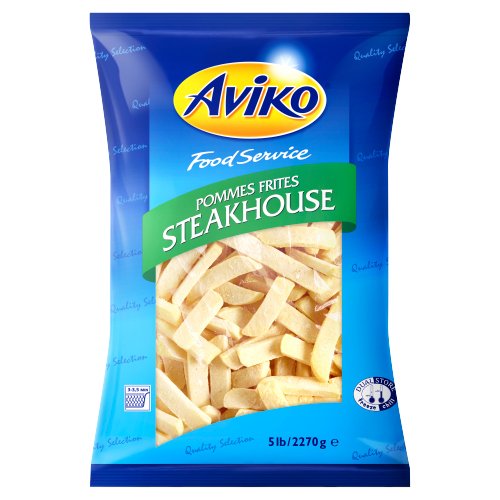 AVIKO POMMES FRITES STEAKHOUSE FREEZE CHILL FRIES 2.27KG