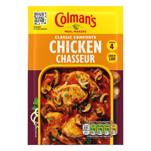 COLMAN'S CLASSIC COMFORTS MEAL MAKER CHICKEN CHASSEUR 43G