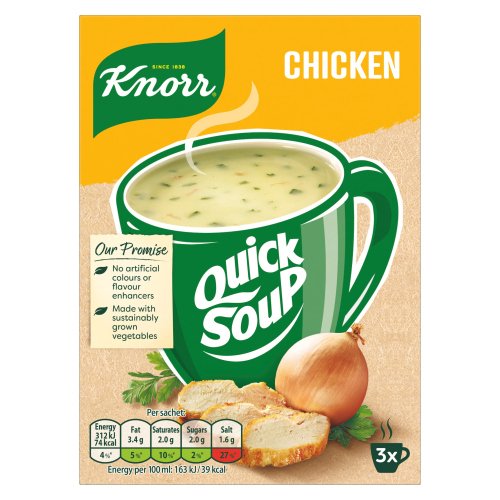 KNORR QUICKSOUP CHICKEN 17G