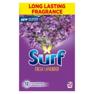 SURF WASHING POWDER FRESH LAVENDER 45 WASHES 2.25KG