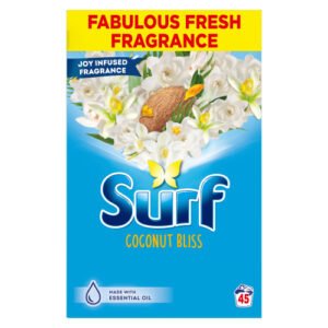 SURF COCONUT BLISS WASHING POWDER 45 WASHES 2.25KG