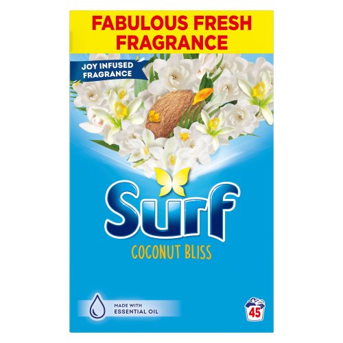 SURF COCONUT BLISS WASHING POWDER 45 WASHES 2.25KG