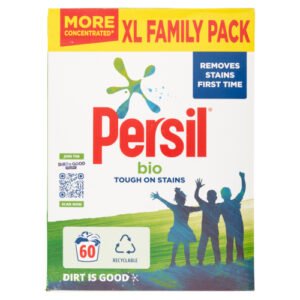PERSIL WASHING POWDER XL FAMILY PACK BIO 60 WASHES 3KG