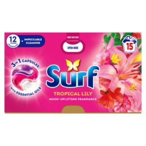 SURF CAPSULES TROPICAL LILY 15W