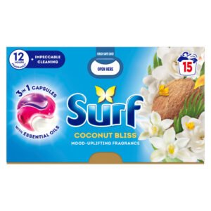 SURF CAPSULES COCONUT BLISS 15W
