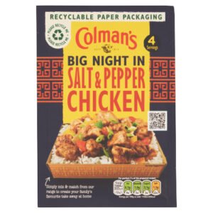 COLMAN'S WEEKEND WONDERS MEAL MAKER RECIPE MIX SALT & PEPPER CHICKEN 23G