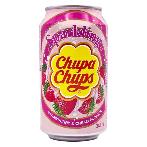 CHUPA CHUPS STRAWBERRY & CREAM 345ML
