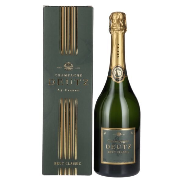Champagne Deutz Classic Brut 12% ABV, 0.75 l in a gift box