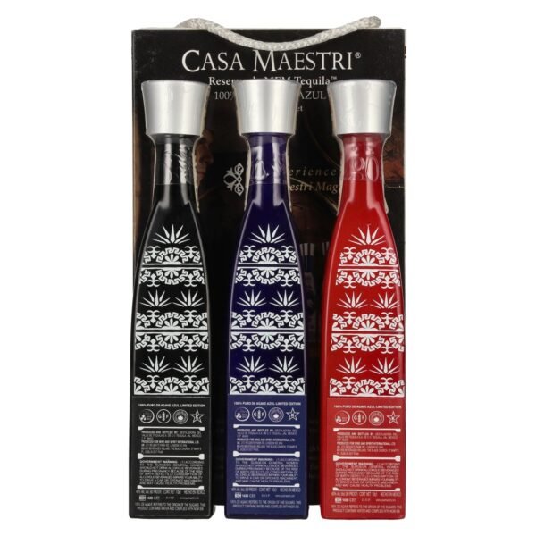 Casa Maestri MFM Tequila Gift Set 40% Vol. 3x0,1l
