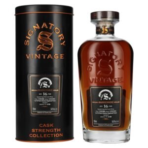 Signatory Vintage SYMINGTON'S CHOICE 16 Years Old MANNOCHMORE PX Hogshead Finish #6 2008 54.5% vol. 0.7 l in a tin box