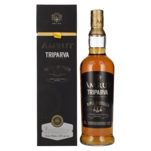 Amrut TRIPARVA Triple Distilled Indian Single Malt Whisky 50% Vol. 0,7l in gift box
