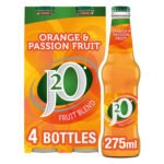 J2O ORANGE & PASSIONFRUIT GLASS 275ML