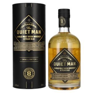 The Quiet Man Irish Whiskey AN FEAR CIUIN 8 Year Old BOURBON CASK Single Malt Irish Whiskey 40% vol. 0.7 l in a gift box