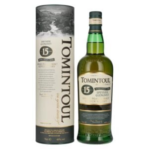 Tomintoul 15 Years Old WITH A PEATY TANG 40% Vol. 0,7l in gift box