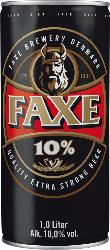 Faxe Extra Strong 10% 1L Can