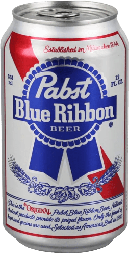 Pabst Blue Ribbon Import Beer