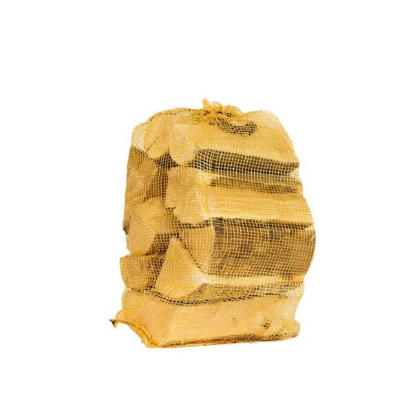 Oak firewood in 22 l bags
