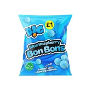 B!G CHEWY BON BONS RASPBERRY PMP £1.00 120G
